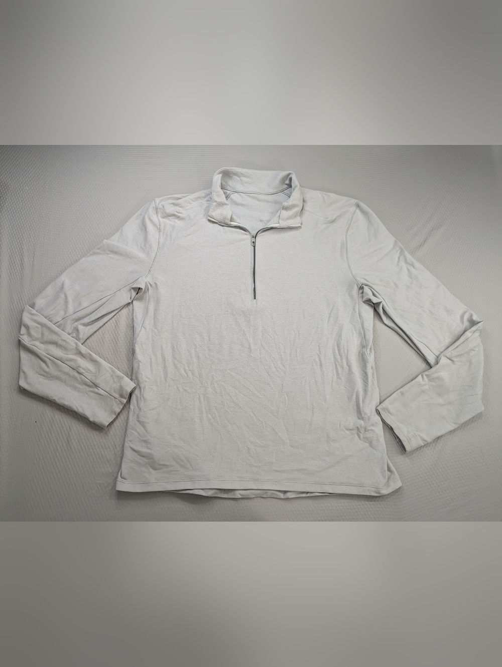 Lululemon Surge Warm 1/2 Zip Pullover Sweatshirt Men’s Size Large Heather Gray